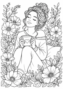 Desenhos em pdf para colorir e imprimir terapia - educação infantil (página 1)
